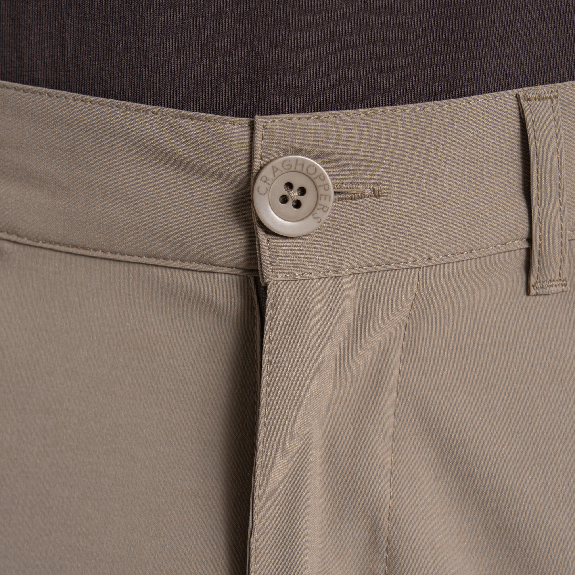 Craghoppers Men's Kiwi Pro III UPF50 NosiDefence Trousers (Pebble)(2025 Version)