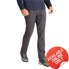 Load image into Gallery viewer, Craghoppers Men's Kiwi Pro II NosiDefence UPF40 Trousers (Dark Lead)(2024 Version)
