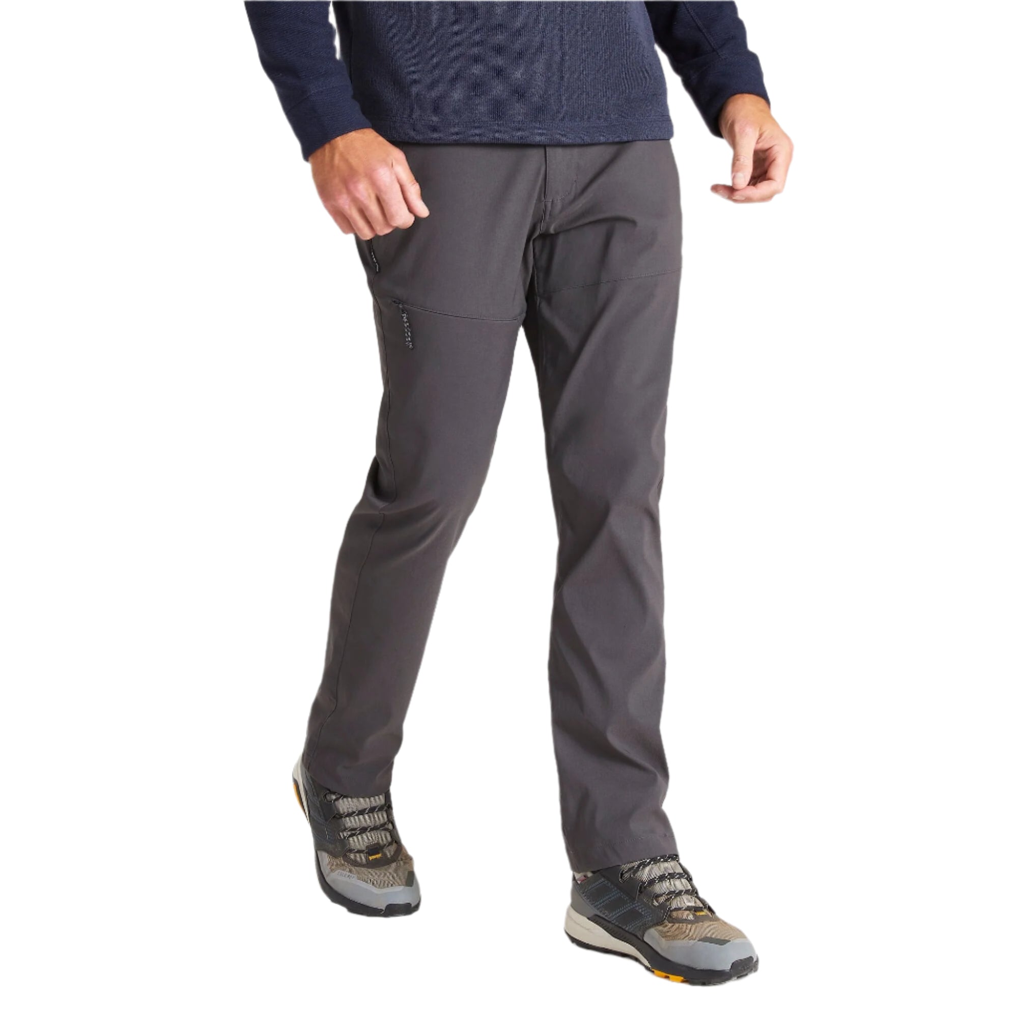 Craghoppers Men's Kiwi Pro II NosiDefence UPF40 Trousers (Dark Lead)(2024 Version)
