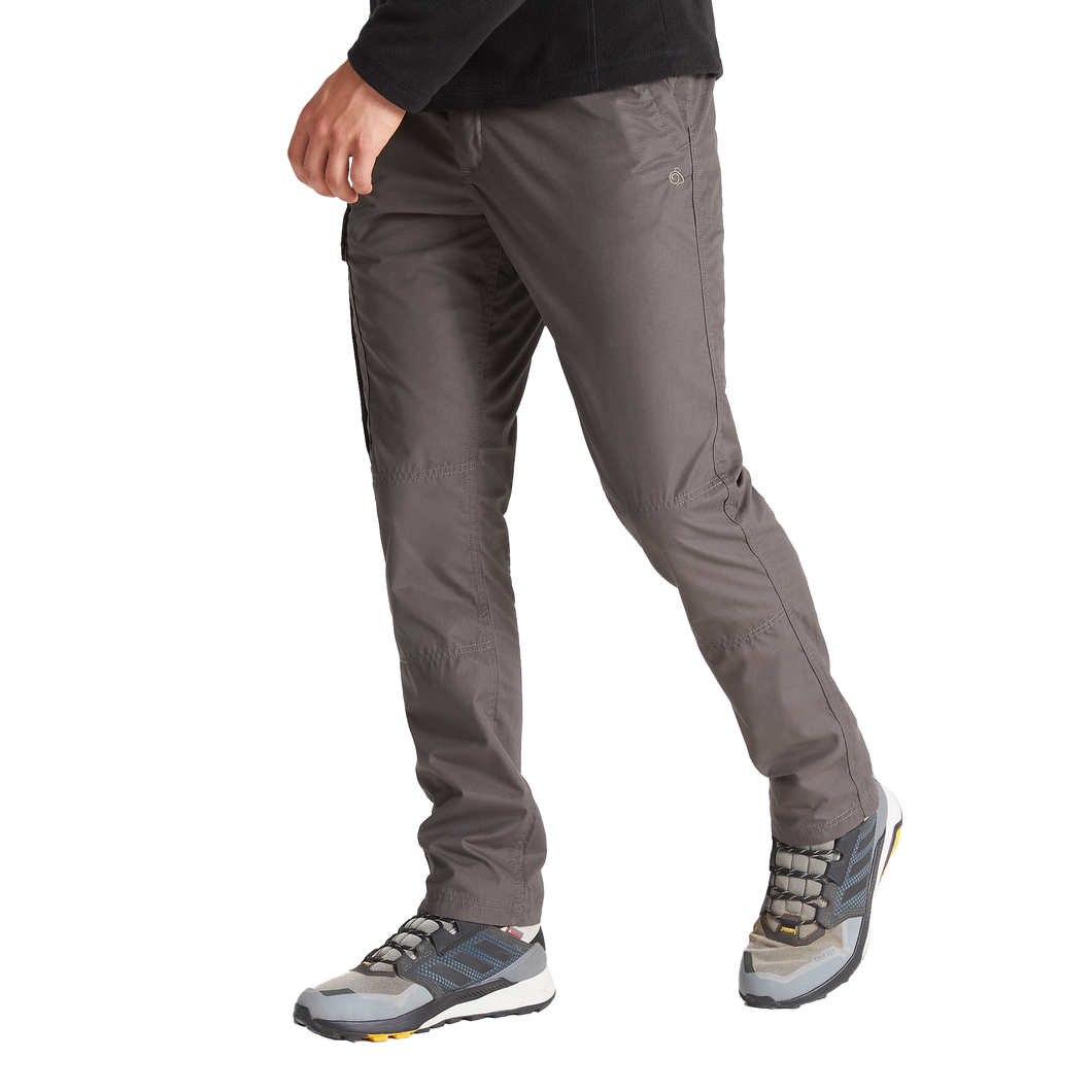 Craghoppers Men's Kiwi UPF50 NosiDefence Slim Trousers (Bark)