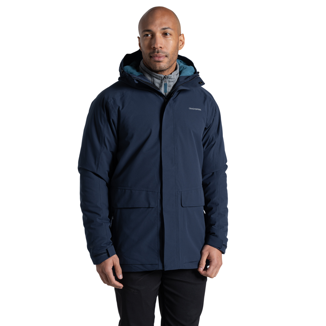 Craghoppers Men's Lorton II Thermic Waterproof Insulated Jacket (Blue Navy)