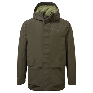 Craghoppers Men's Lorton Thermic Waterproof Insulated Jacket (Woodland Green)