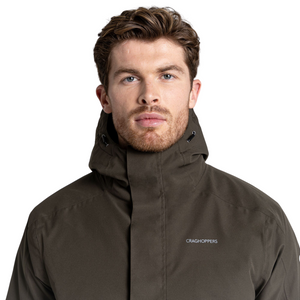 Craghoppers Men's Lorton Thermic Waterproof Insulated Jacket (Woodland Green)