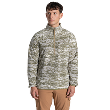 Load image into Gallery viewer, Craghoppers Men's National Trust Irt Half Zip Fleece Top (Cardamon Print)
