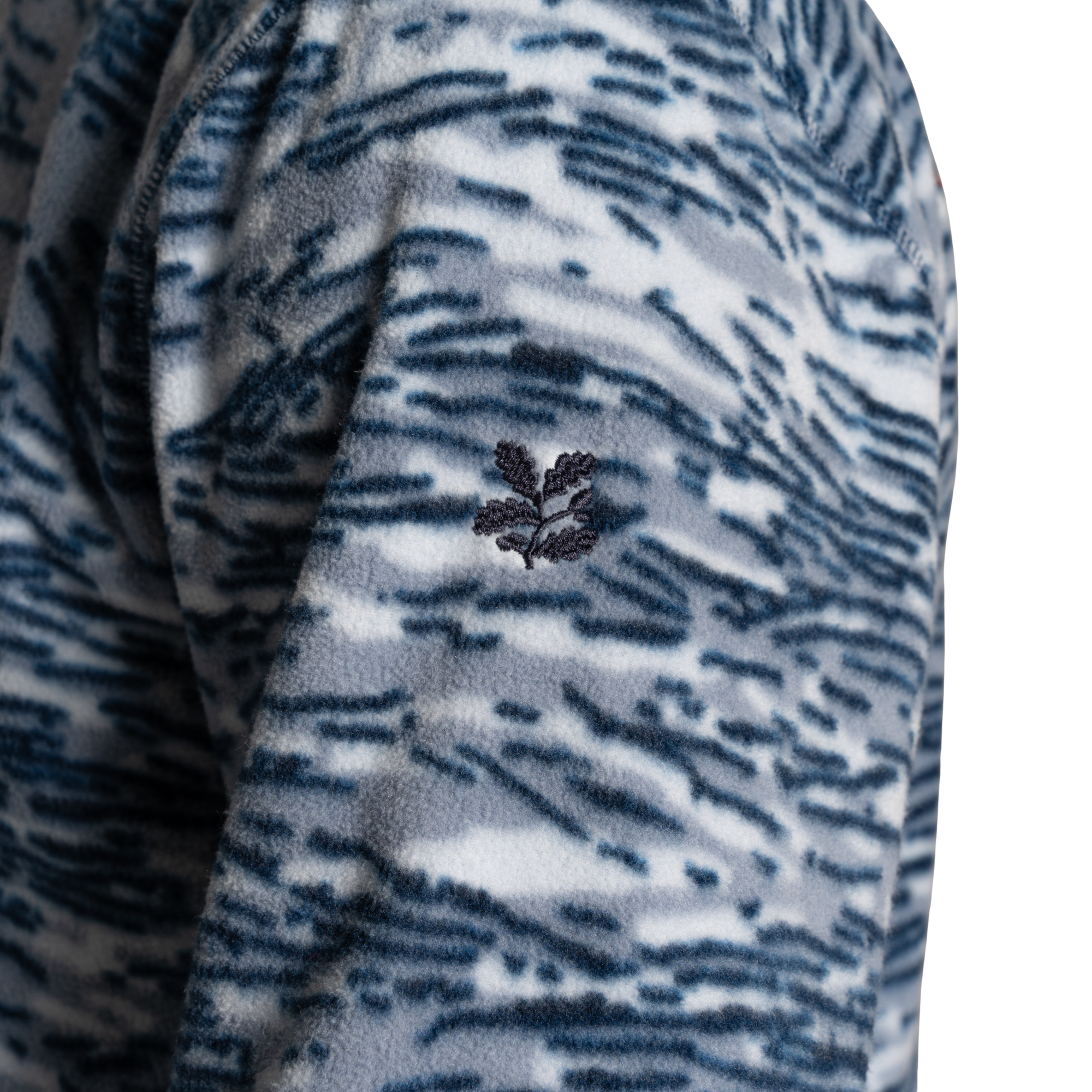 Craghoppers Men's National Trust Irt Half Zip Fleece Top (Juniper Berry Print)