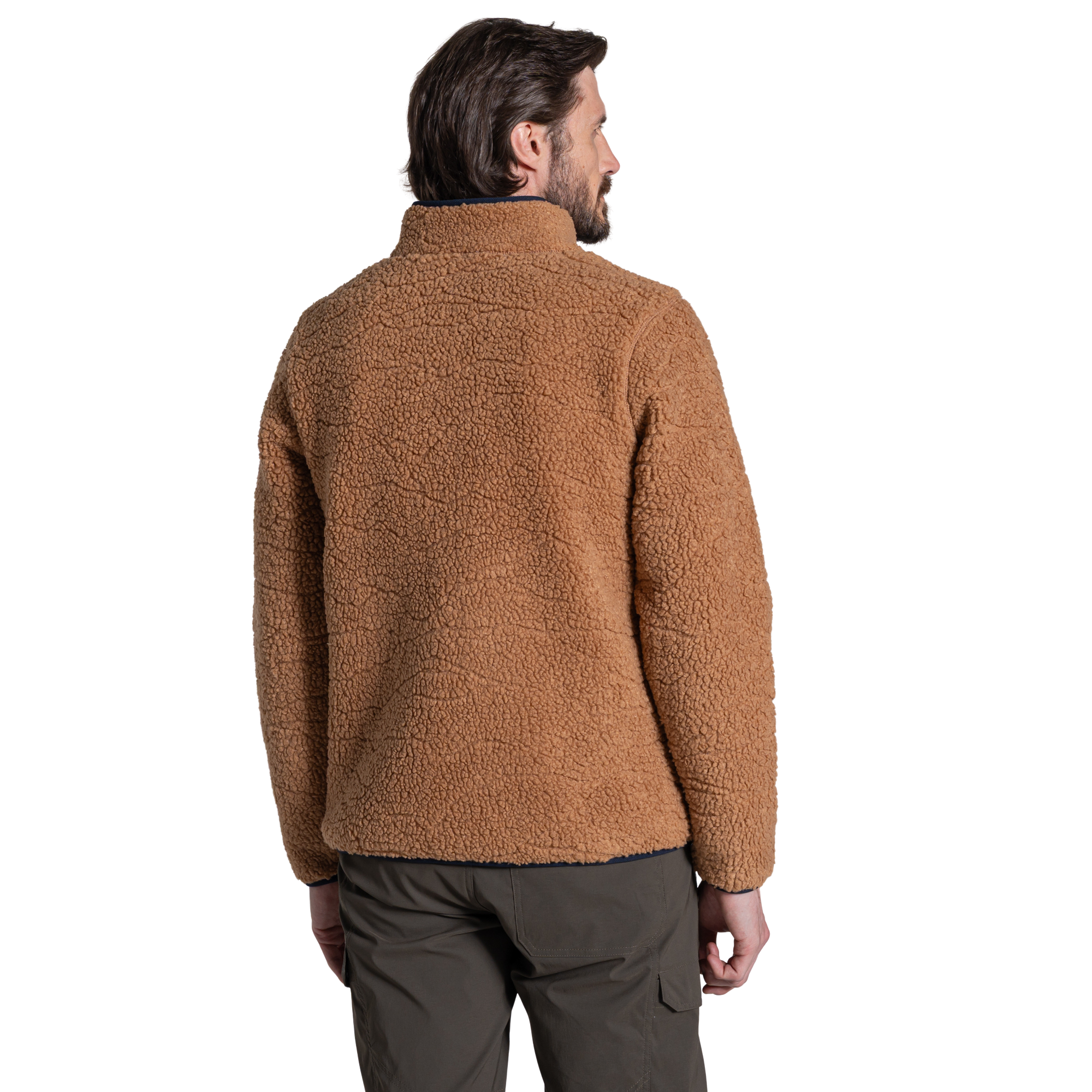 Craghoppers Men's National Trust Lathkill Full Zip Fleece Jacket Boulder I1Z CMA1432