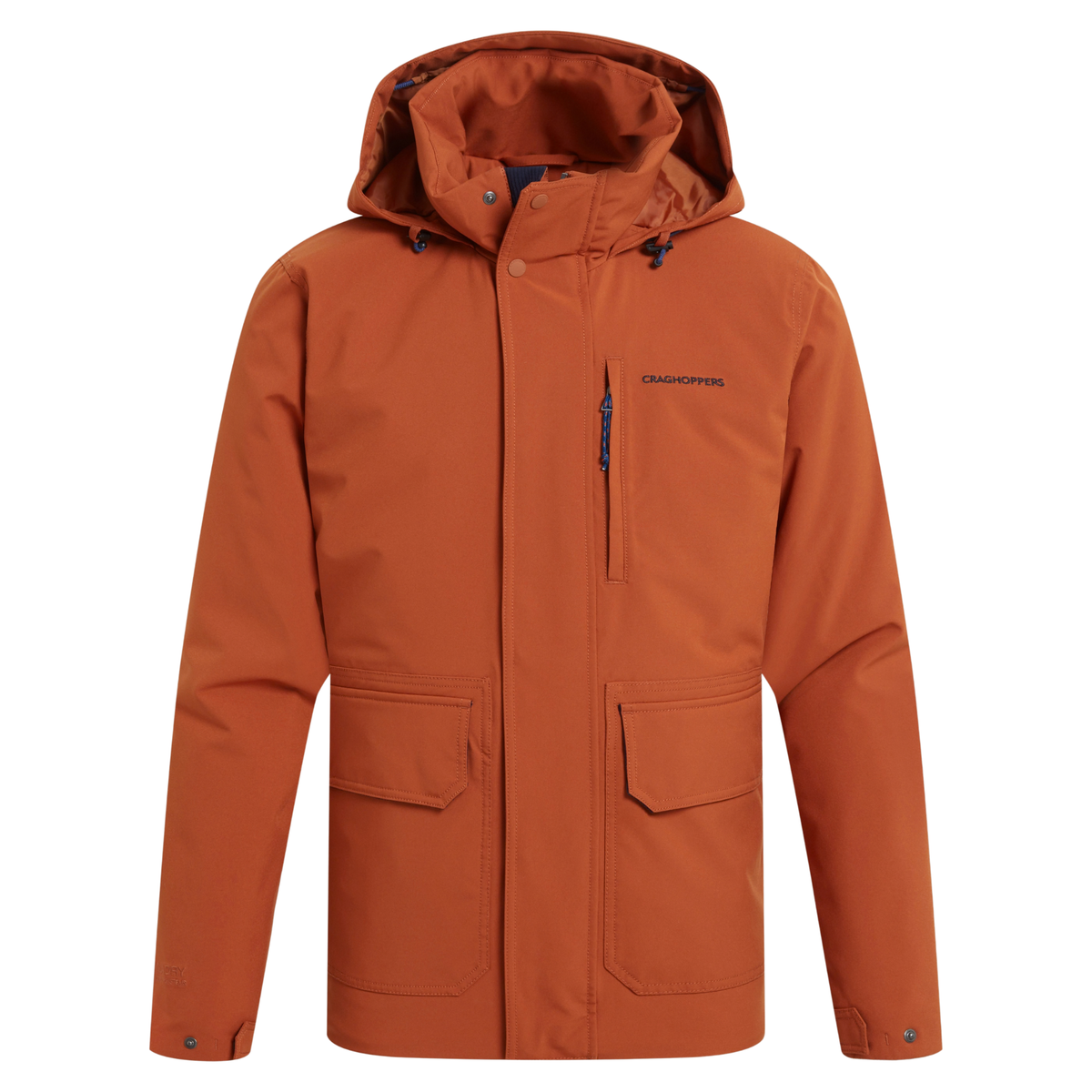 Craghoppers Men's National Trust Padley II Waterproof Insulated Jacket (Gingerbread)