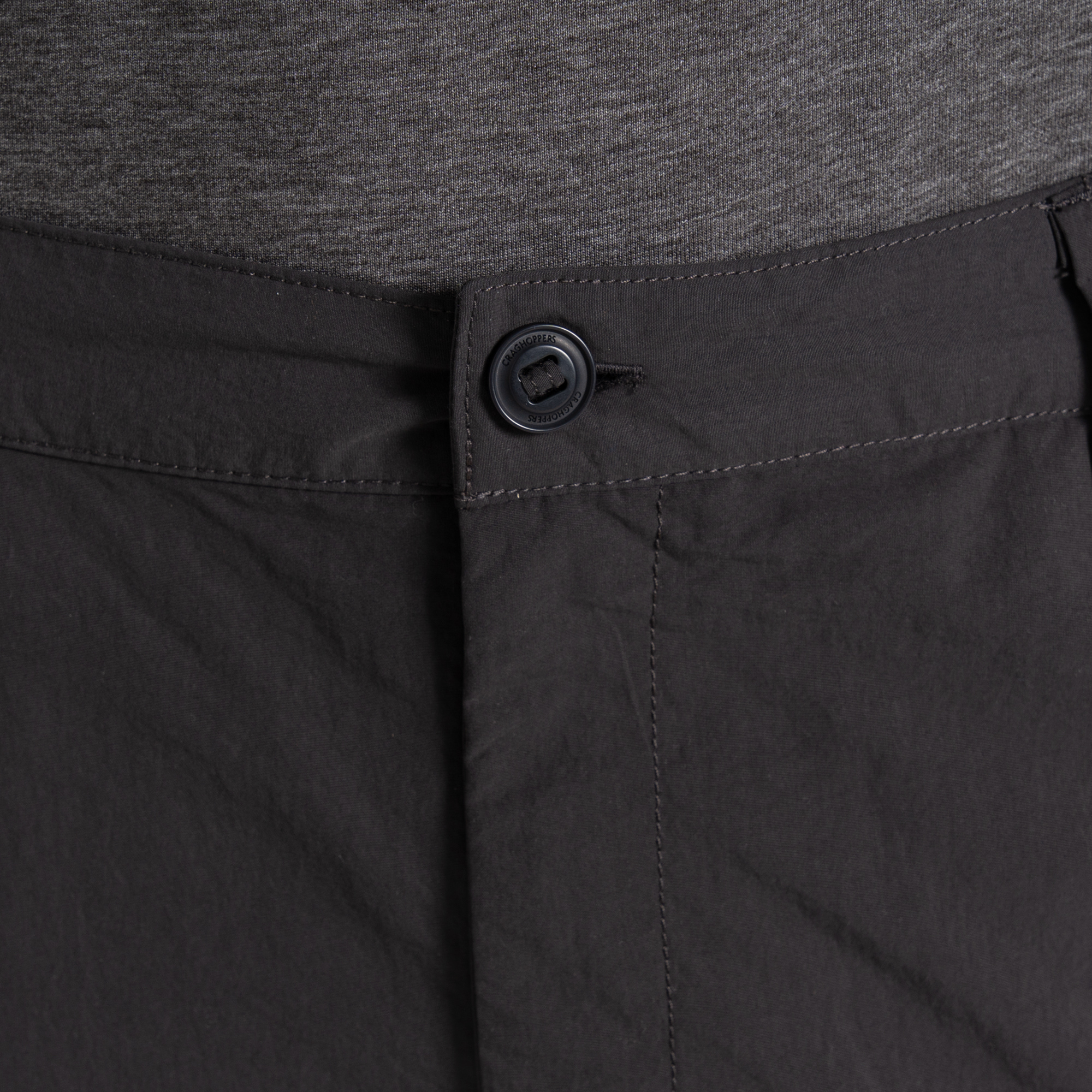 Craghoppers Men's NosiLife III UPF40 Cargo Shorts (10.5in)(Black Pepper)