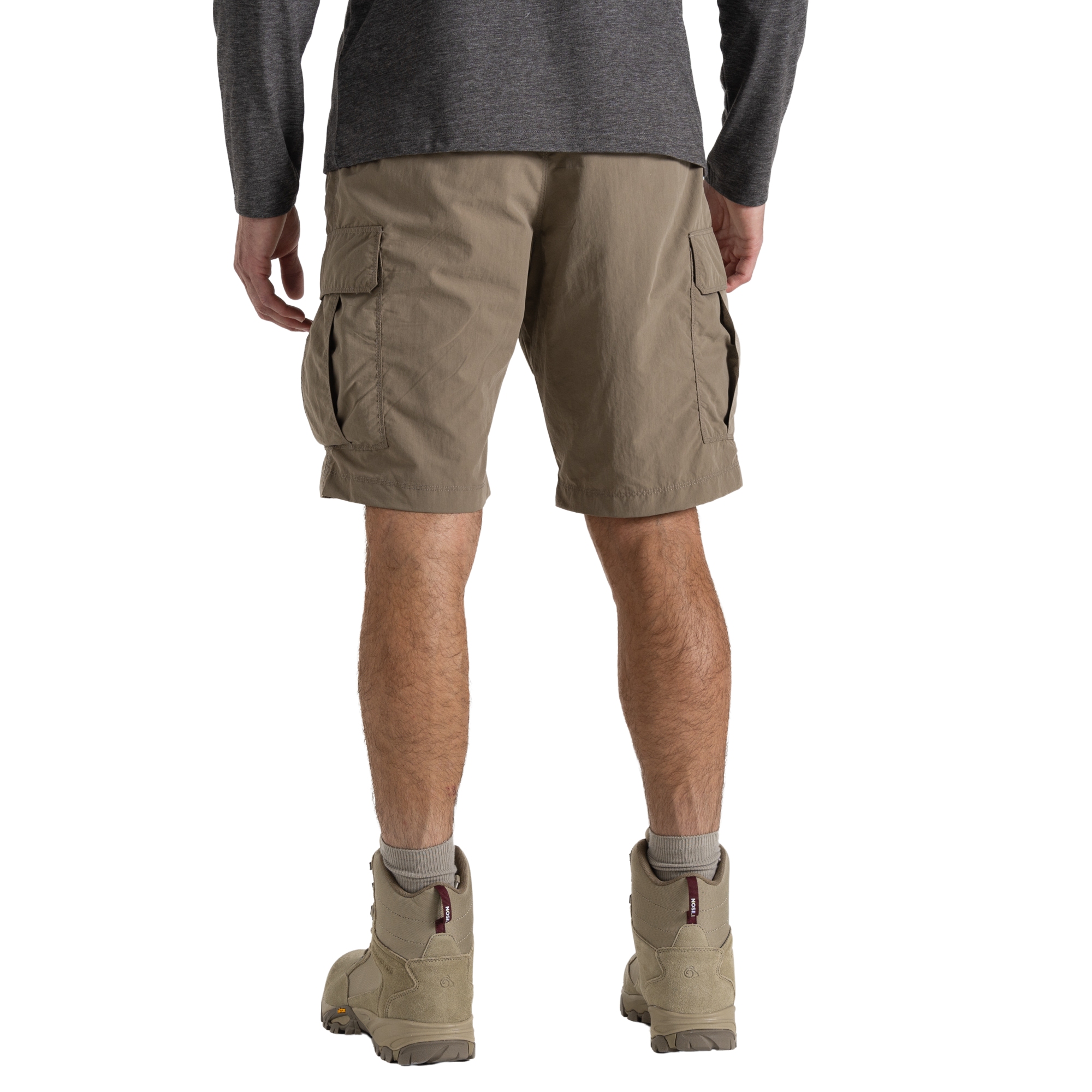 Craghoppers Men's NosiLife III UPF40 Cargo Shorts (10.5in)(Pebble)