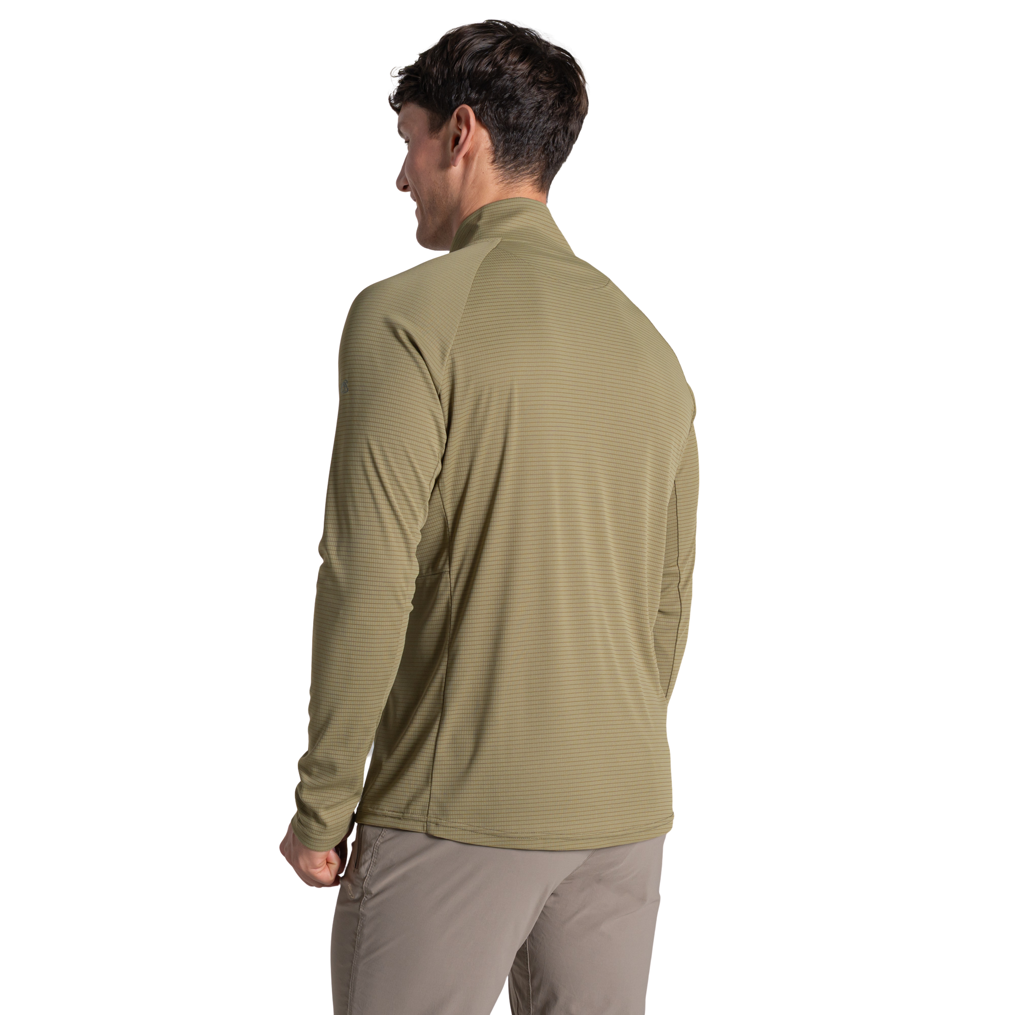 Craghoppers Men's Nosilife SolarShield+ UPF50 Half Zip Technical Top (Cardamon)