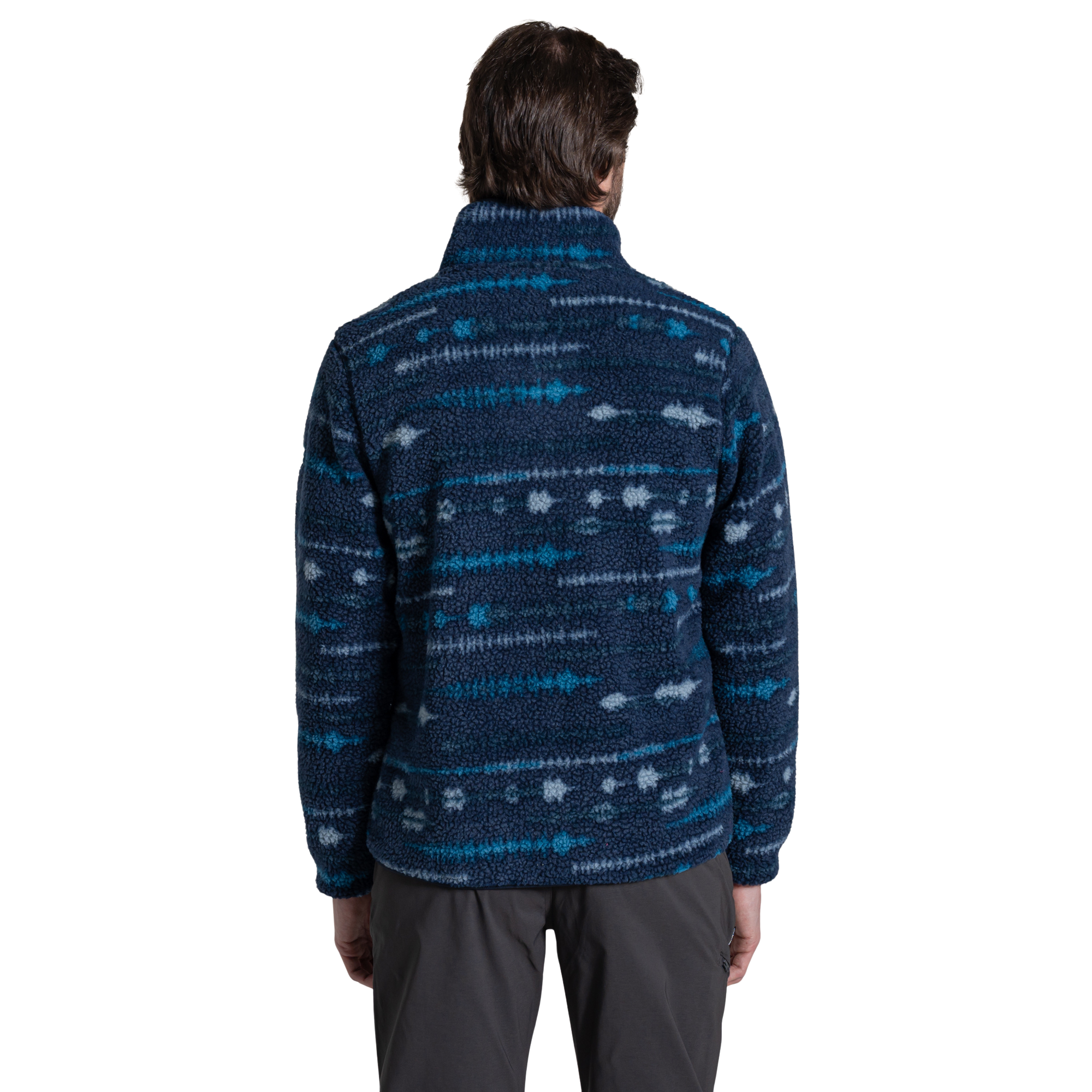 Craghoppers Men’s Rawthey National Trust Half Zip Fleece Top (Blue Navy)
