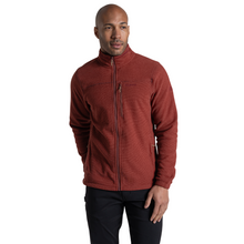 Load image into Gallery viewer, Craghoppers Men&#39;s Souther Full Zip Fleece (Red Jasper)
