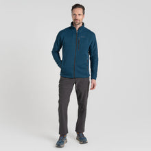 Load image into Gallery viewer, Craghoppers Men&#39;s Torney II Full Zip Fleece (Tourmaline Blue Marl)
