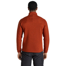 Load image into Gallery viewer, Craghoppers Men&#39;s Torney II Half Zip Fleece Top (Carnelian Orange Marl)
