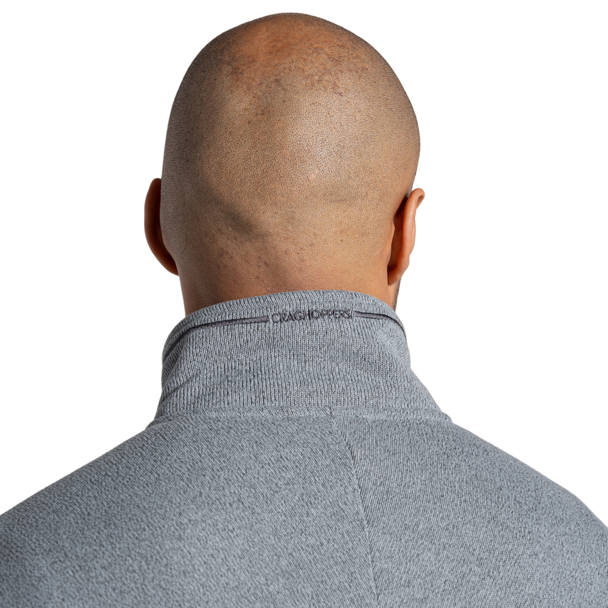 Craghoppers Men's Torney III Half Zip Fleece Top Cloud Grey 2AM CMA1431