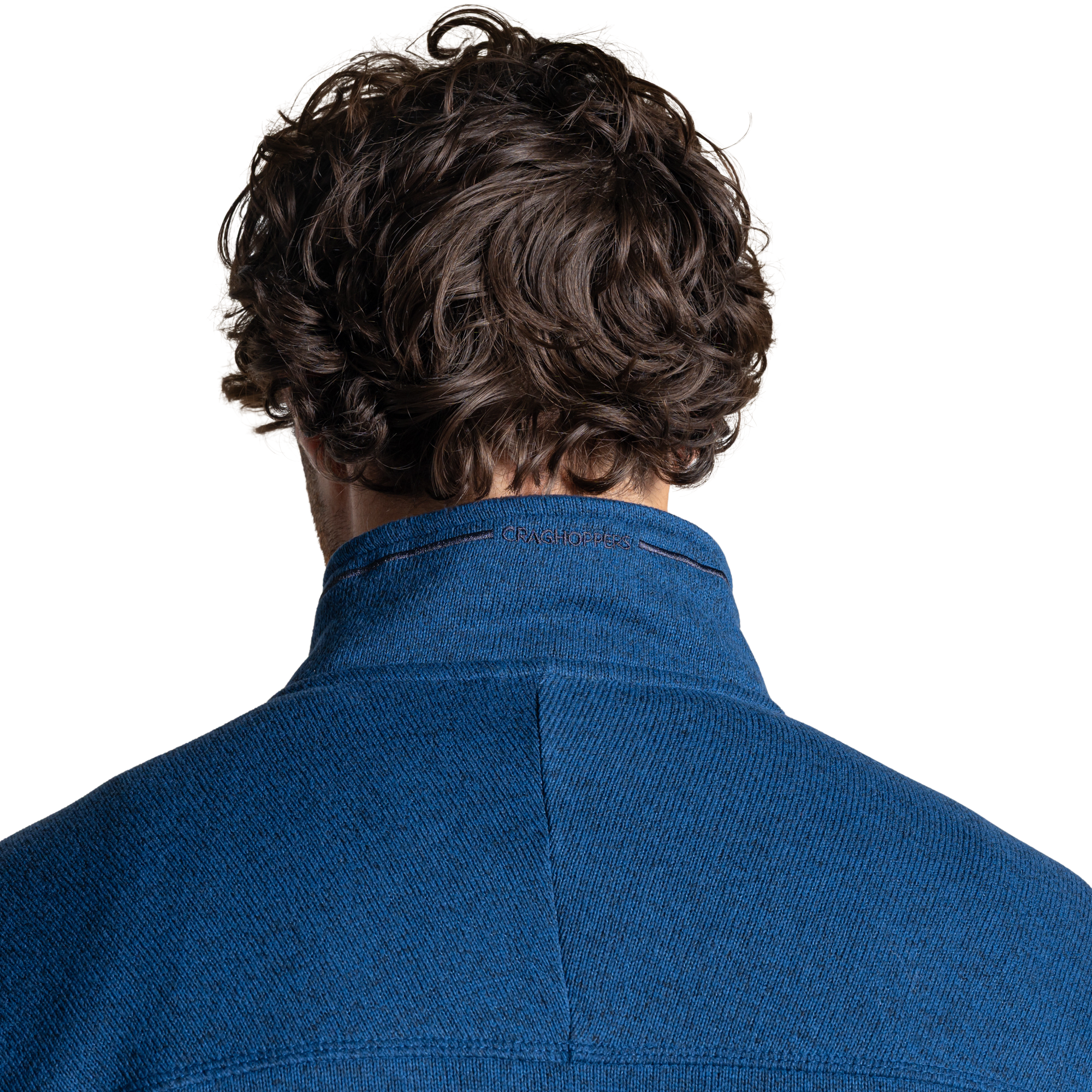 Craghoppers Men's Torney III Half Zip Fleece Top Juniper Berry 1EU CMA1431