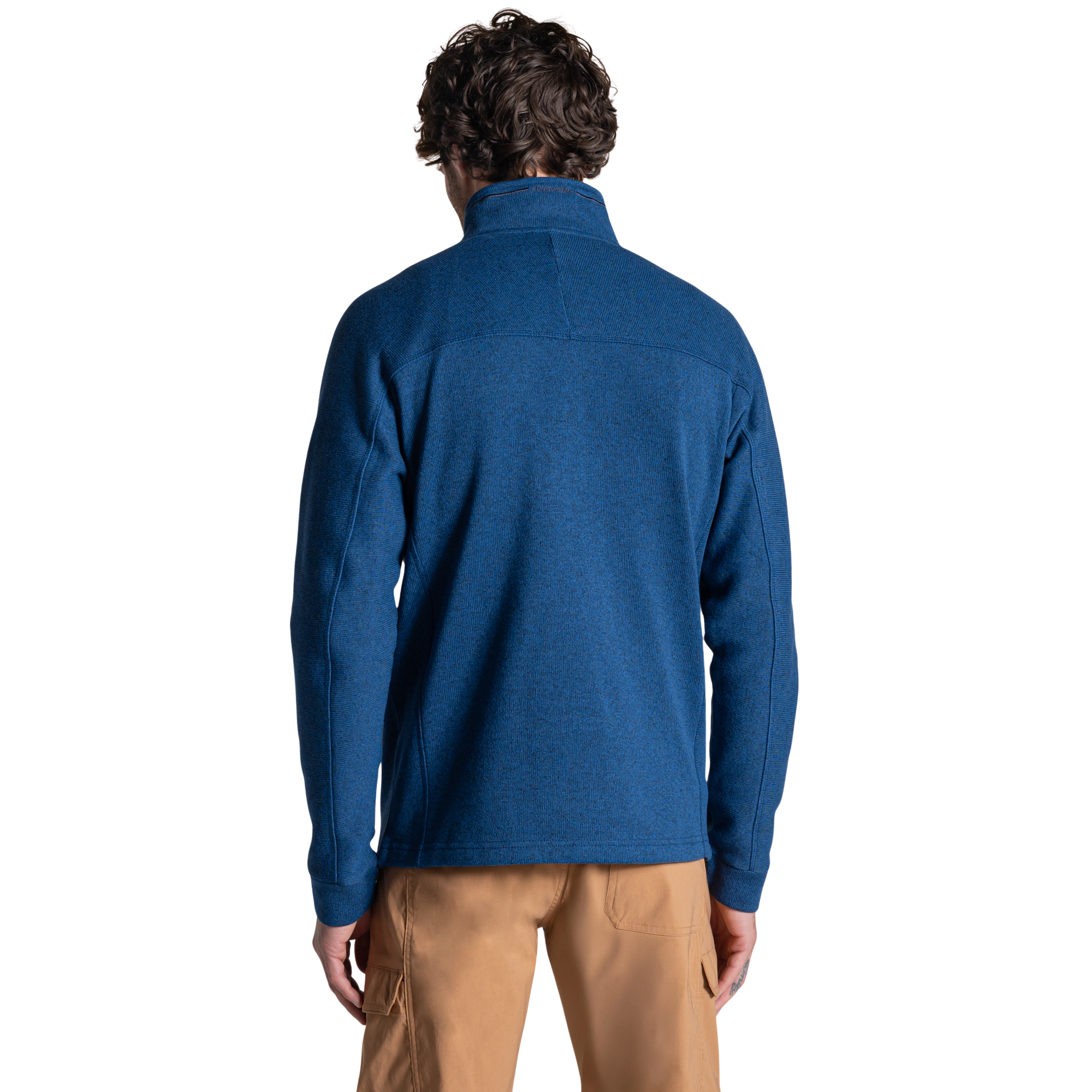 Craghoppers Men's Torney III Half Zip Fleece Top Juniper Berry 1EU CMA1431