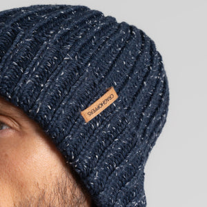 Craghoppers Unisex Riber II Beanie Hat (Blue Navy)