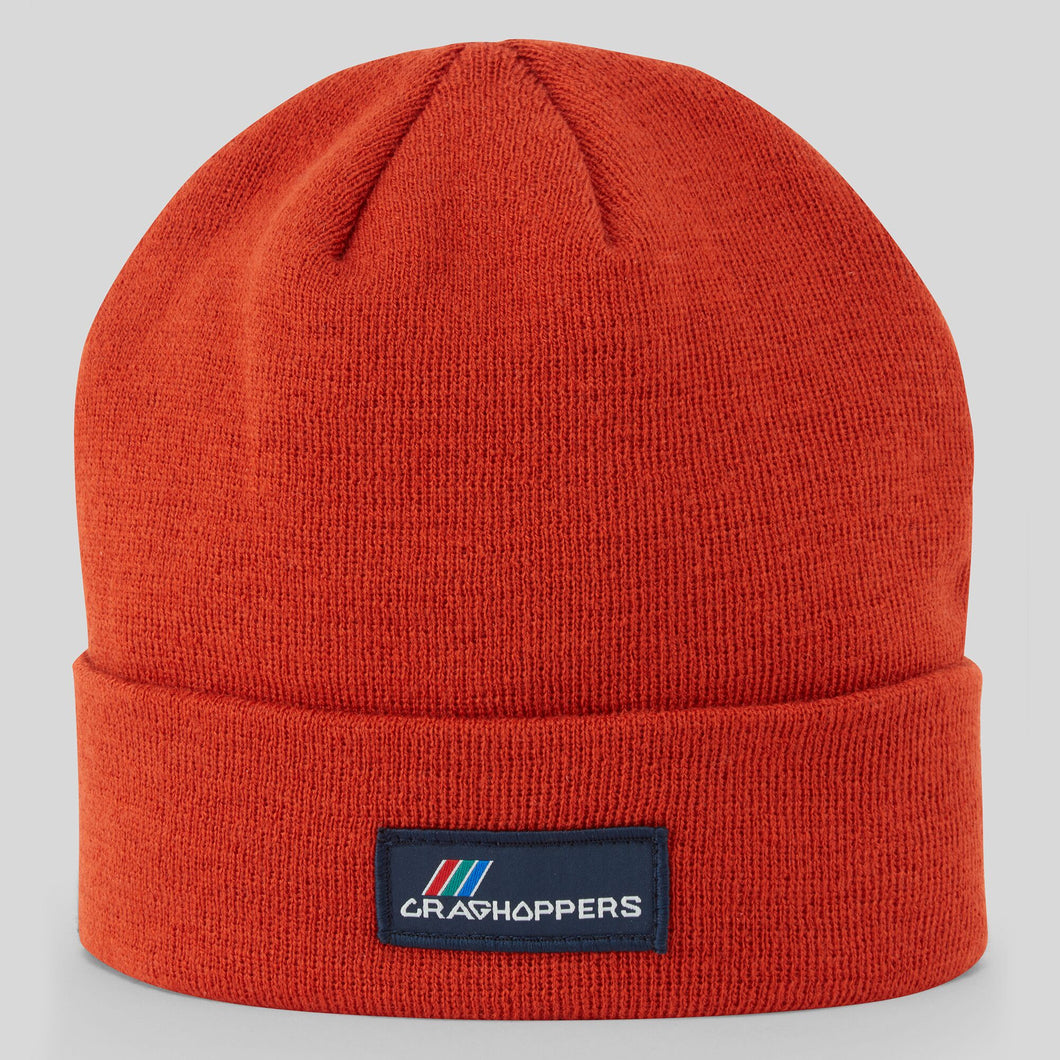 Craghoppers Unisex Archive II Beanie Hat (Carnelian Orange)