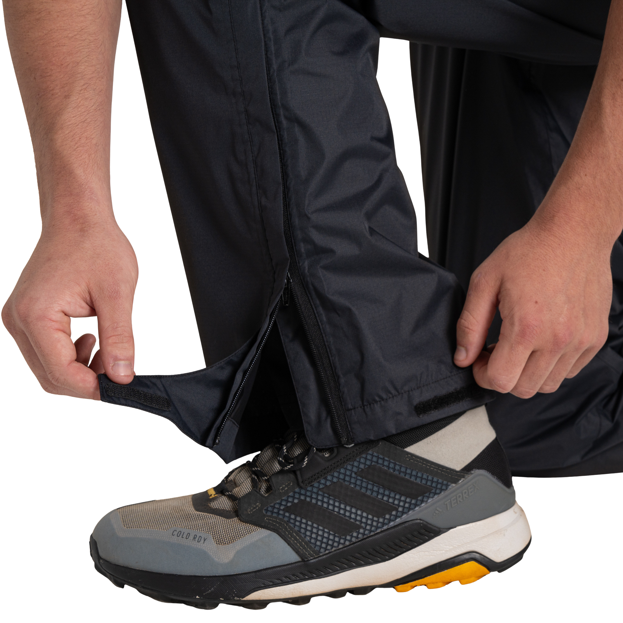 Craghoppers Unisex Ascent II Waterproof Overtrousers (Black)