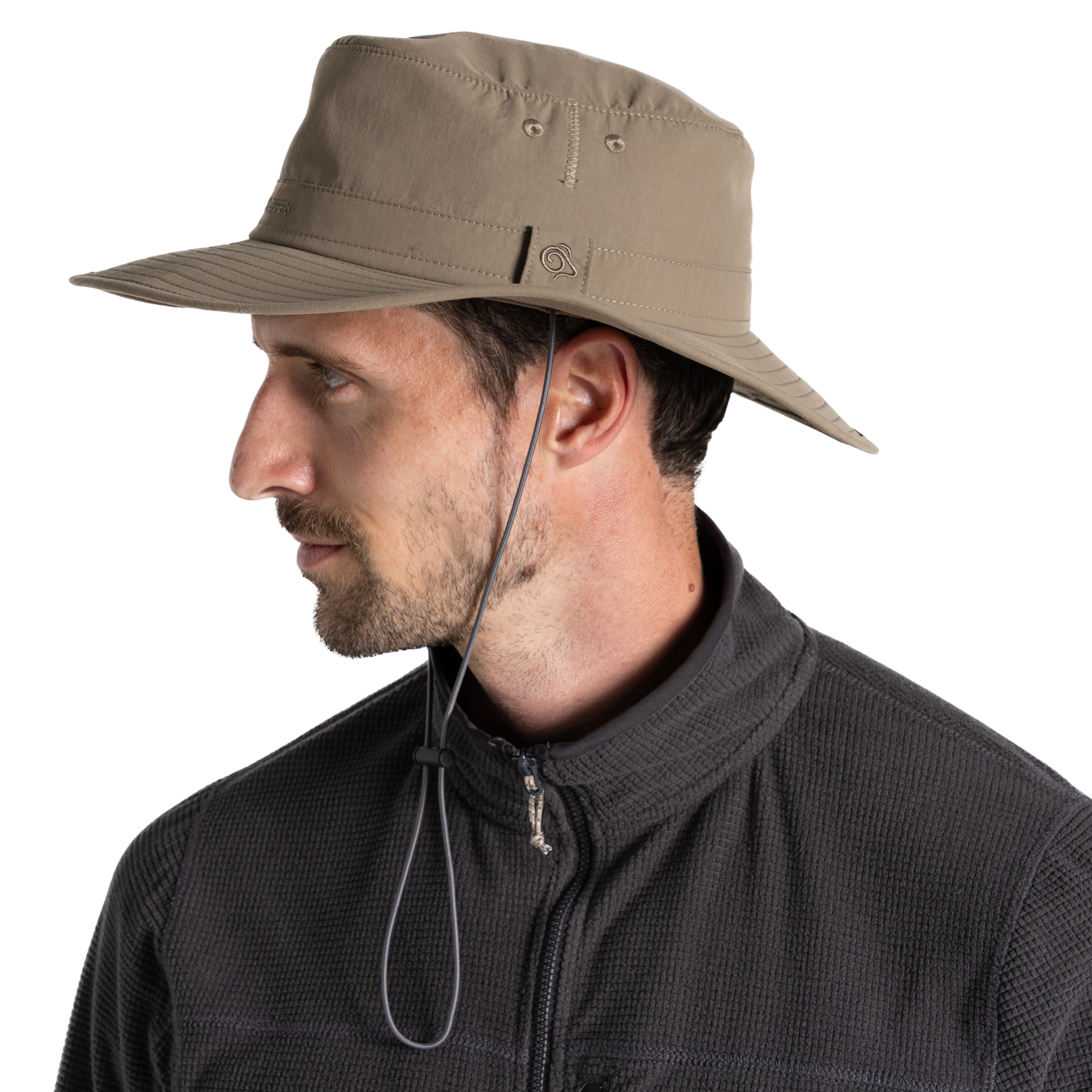 Craghoppers Unisex NosiLife Outback II Sun Hat (Pebble)