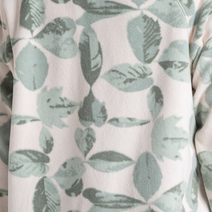 Craghoppers Women's Annjela Half Zip Fleece Top (Ice Matcha Print)