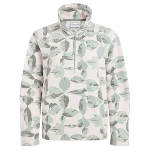 Craghoppers Women's Annjela Half Zip Fleece Top (Ice Matcha Print)