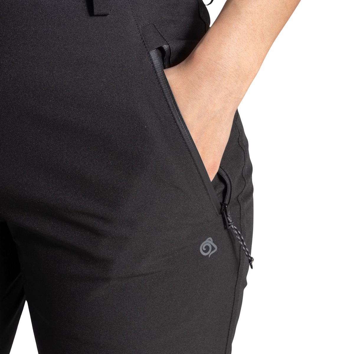 Craghoppers Women's Aysgarth Pro Thermo Waterproof Trousers (Black)