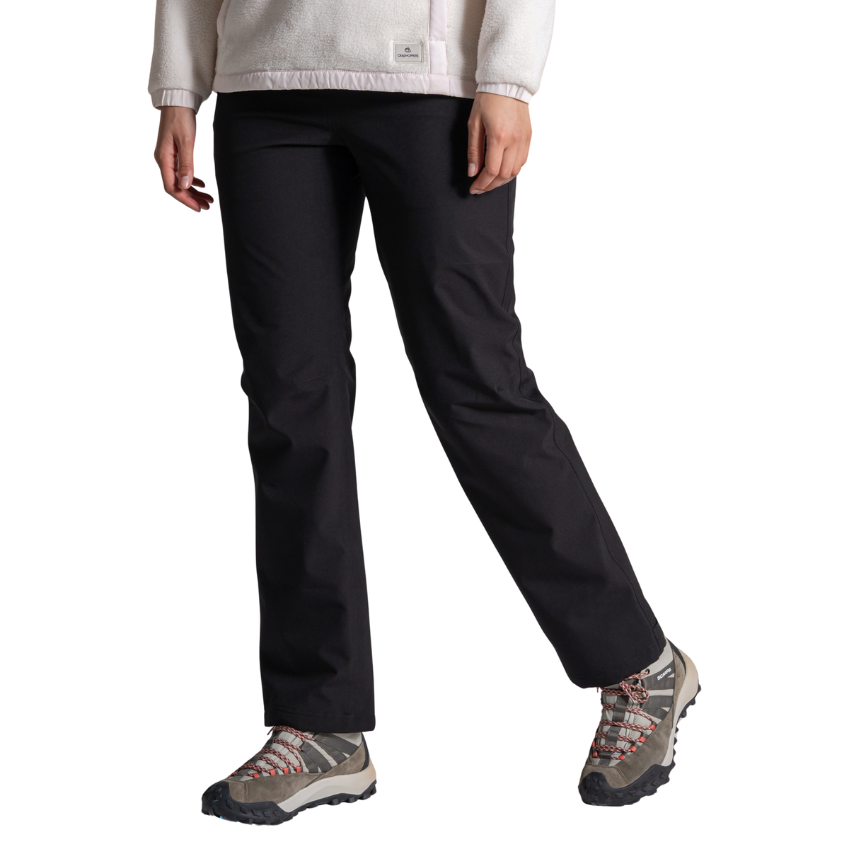 Craghoppers Women's Aysgarth Pro Thermo Waterproof Trousers (Black)