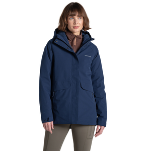 Craghoppers Women's Caldbeck II Thermic Waterproof Insulated Jacket (Blue Navy)