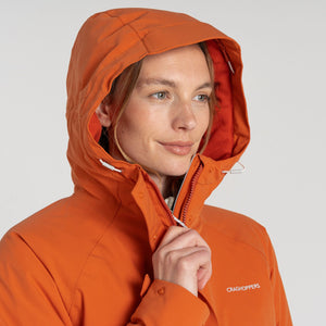 Craghoppers Women's Caldbeck Thermic Waterproof Insulated Jacket (Spice)