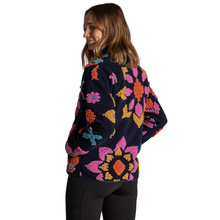 Load image into Gallery viewer, Craghoppers Women's Catalina Full Zip Fleece (Dark Sapphire Print)
