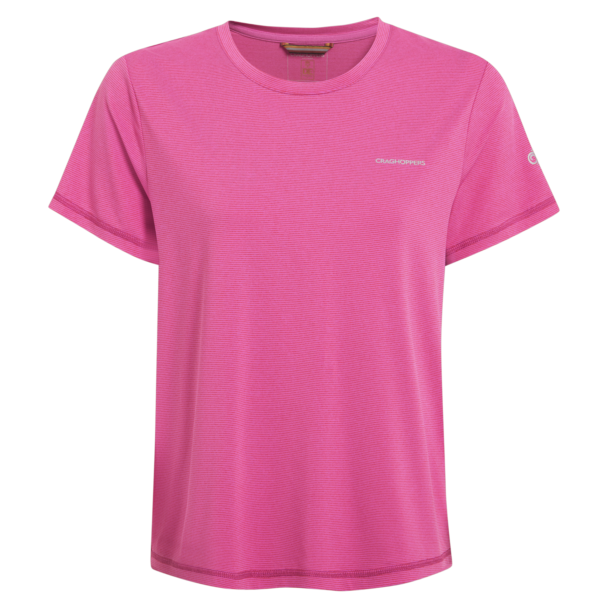 Craghoppers Women's Ellie II Short Sleeve UPF50 Technical Tee (Damask Rose)