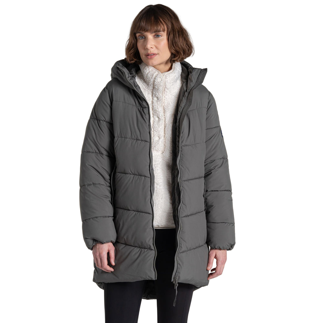 Craghoppers Women's Kendal Insulated Parka (Nori Green)