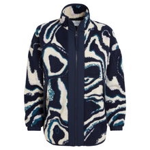 Load image into Gallery viewer, Craghoppers Women&#39;s Kidsy Full Zip Fleece (Dark Sapphire Print)
