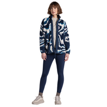 Load image into Gallery viewer, Craghoppers Women&#39;s Kidsy Full Zip Fleece (Dark Sapphire Print)
