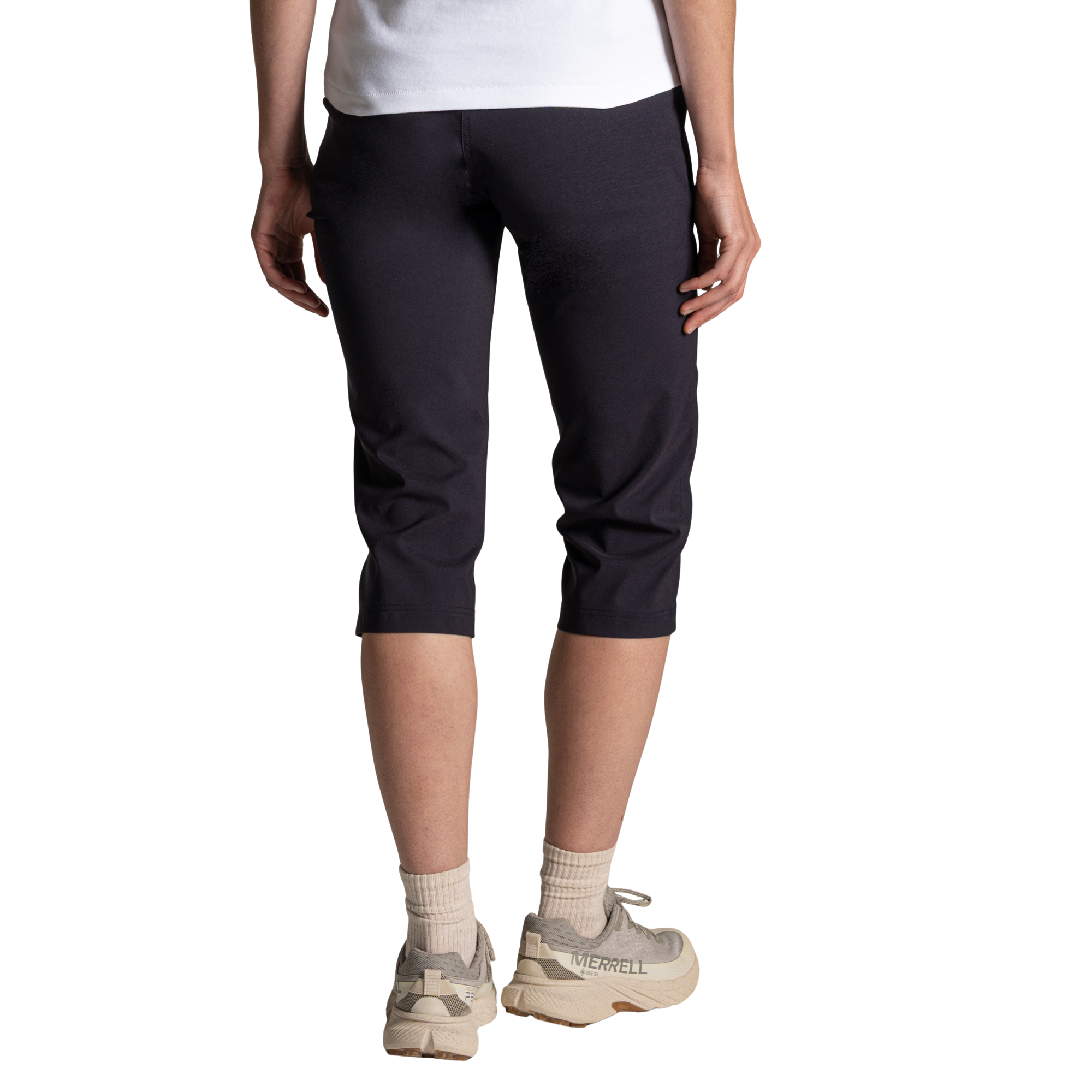 Craghoppers Women's Kiwi Pro III UPF50 Cropped Trousers (Dark Navy)