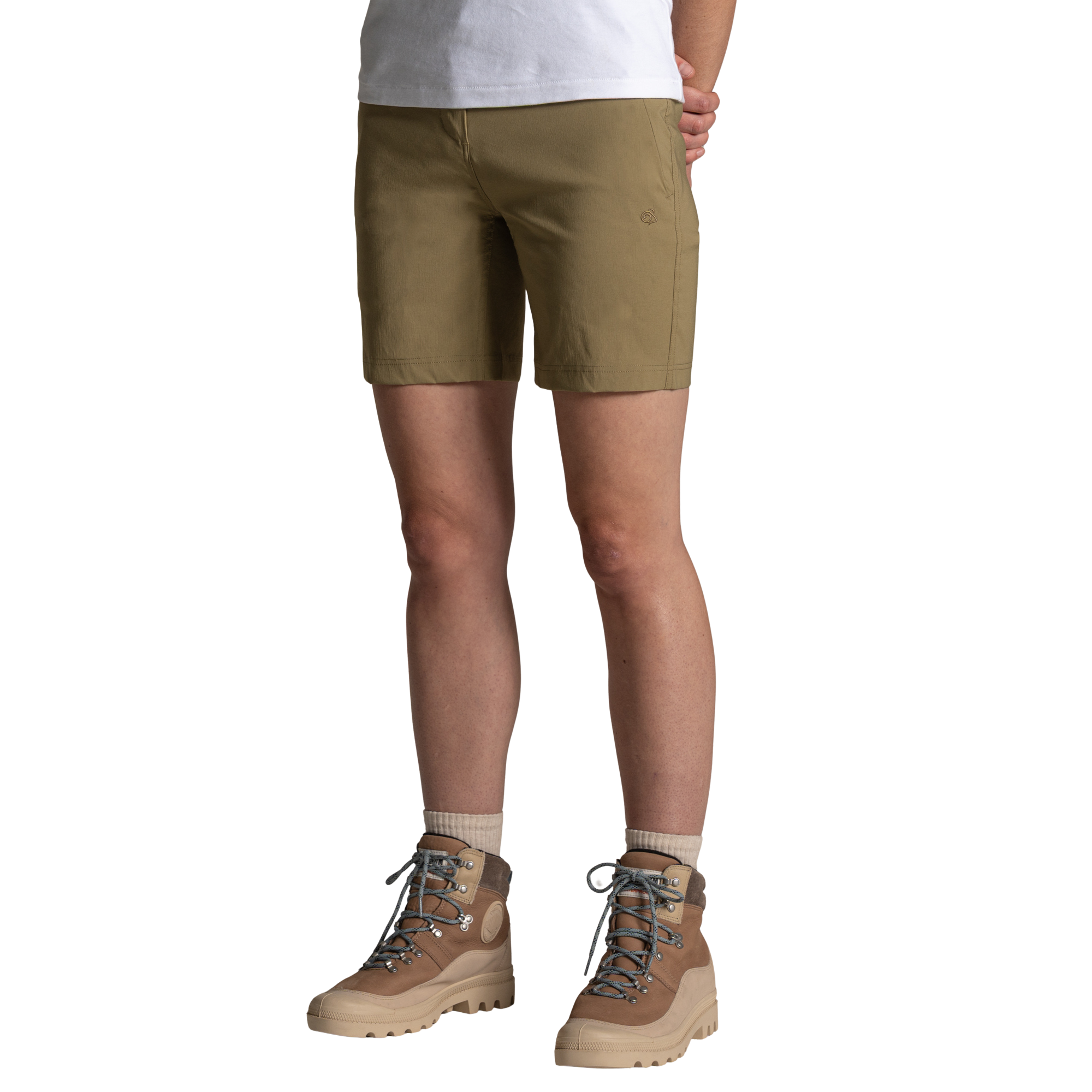 Craghoppers Women's Kiwi Pro III UPF50 Shorts (Cardamon)(7in)