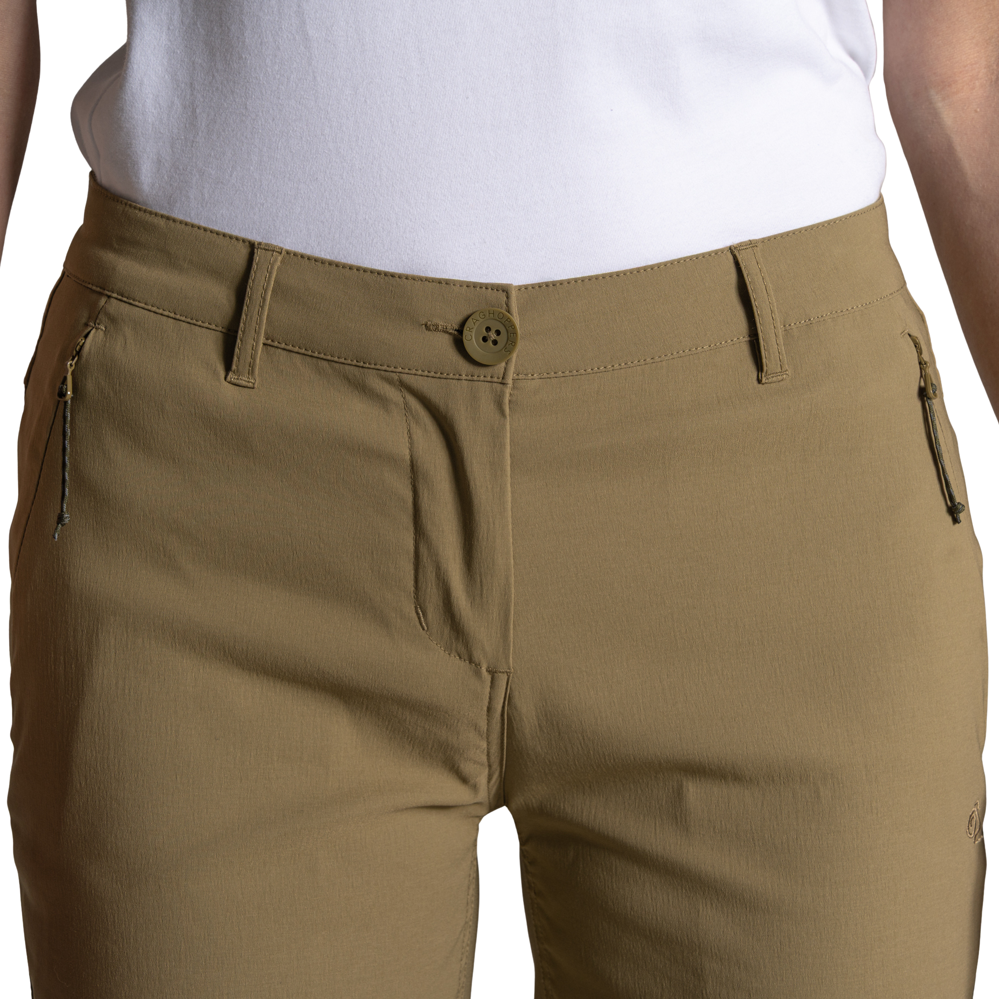Craghoppers Women's Kiwi Pro III UPF50 Shorts (Cardamon)(7in)