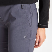 Load image into Gallery viewer, Craghoppers Women&#39;s Kiwi Pro II NosiDefence UPF50 Trousers (Graphite)
