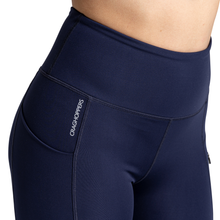 Load image into Gallery viewer, Craghoppers Women's Kiwi Pro UPF50 Leggings (Blue Navy)
