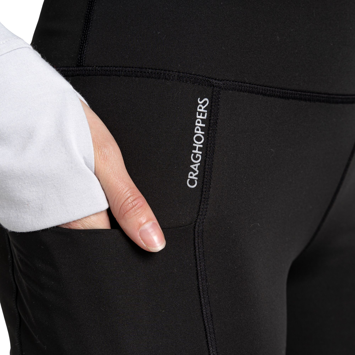 Craghoppers Women's Kiwi Pro Thermo Leggings Black 800 CWJ1334 CWJ1335