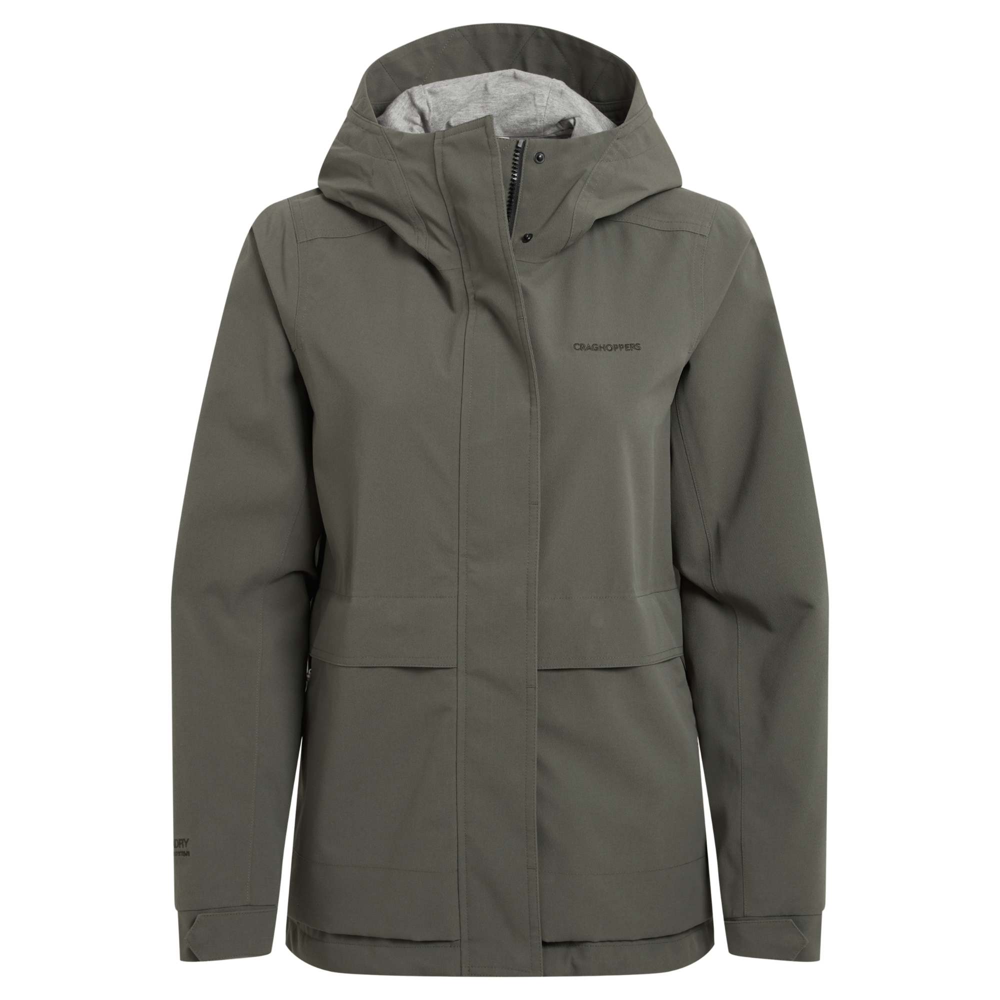 Craghoppers Women's Maryam Waterproof Jacket (Dark Sage)