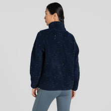 Load image into Gallery viewer, Craghoppers Women&#39;s Massey Overhead Half Snap Fleece (Blue Navy)
