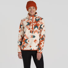 Load image into Gallery viewer, Craghoppers Women&#39;s Massey Overhead Half Snap Fleece (Clay Print)
