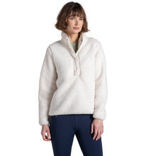 Load image into Gallery viewer, Craghoppers Women&#39;s Massey Overhead Half Snap Fleece (Ecru Landscape)
