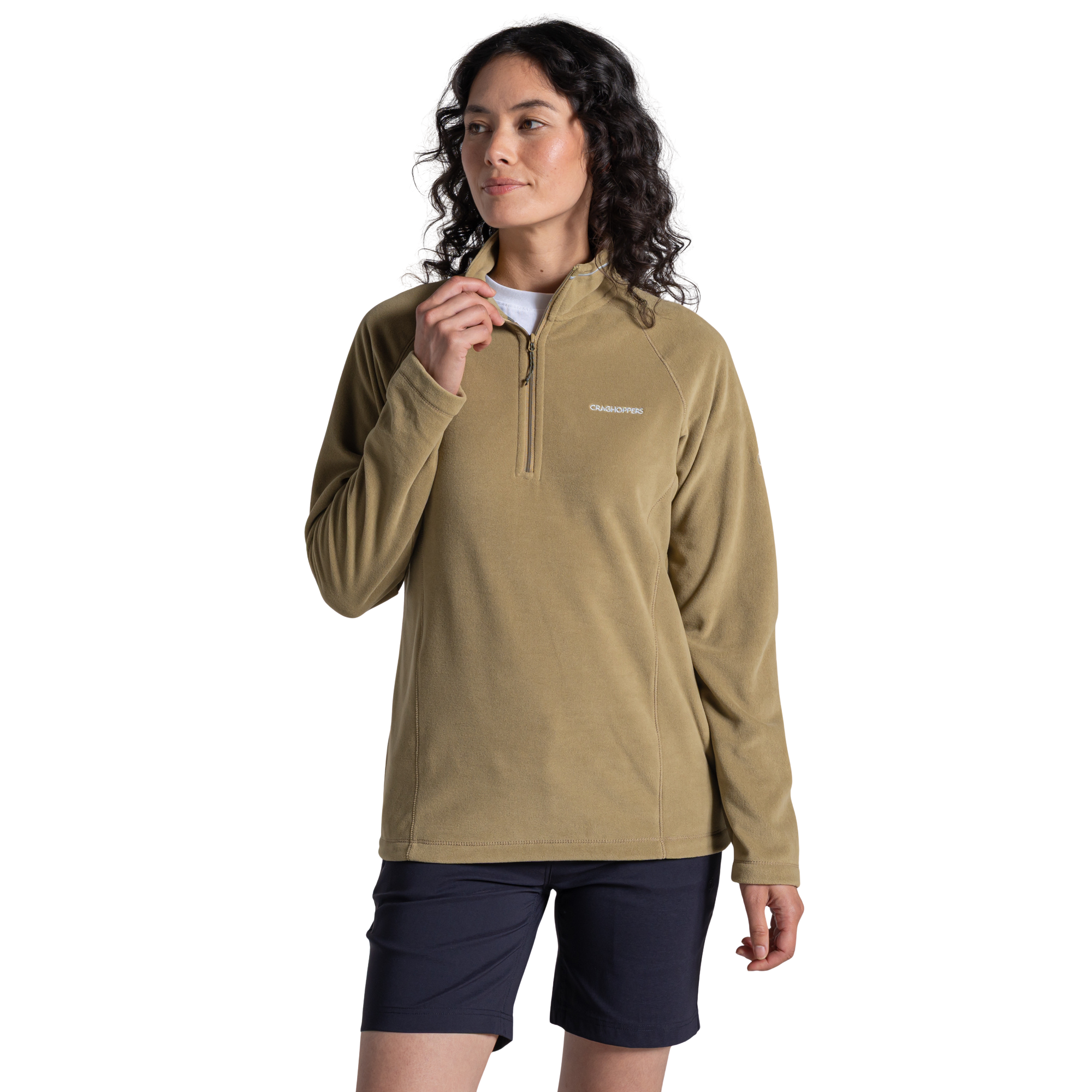 Craghoppers Women's Miska VI Half Zip Fleece Top (Cardamon)