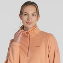 Load image into Gallery viewer, Craghoppers Women&#39;s Miska VI Half Zip Fleece Top (Clay)
