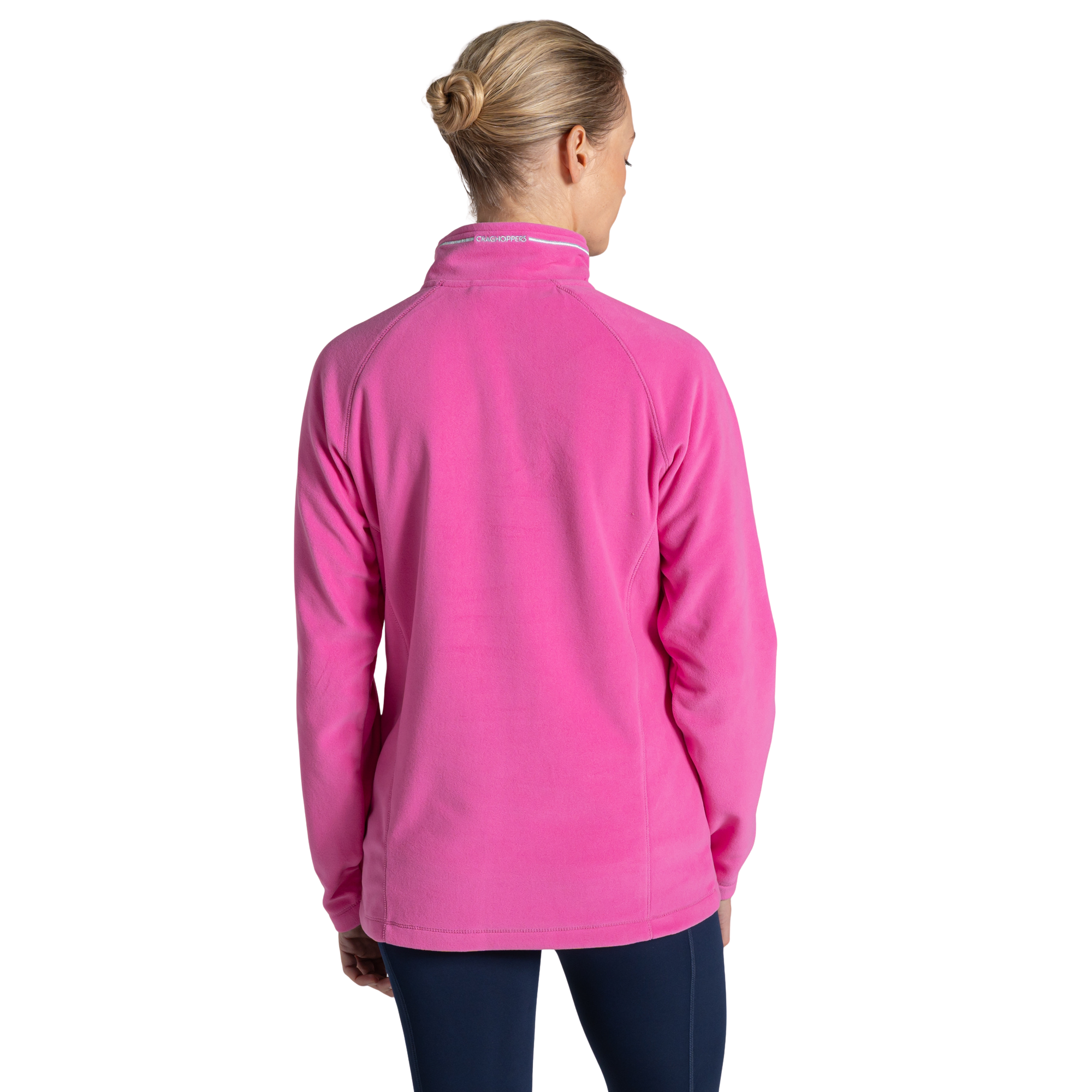 Craghoppers Women's Miska VI Half Zip Fleece Top (Damask Rose)