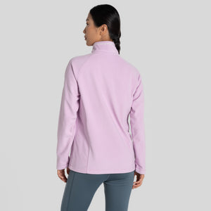 Craghoppers Women's Miska VI Half Zip Fleece Top (Orchid)